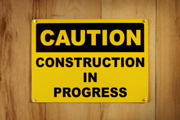Caution:Construction in progress