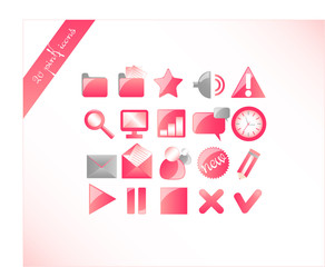 Pink Icons