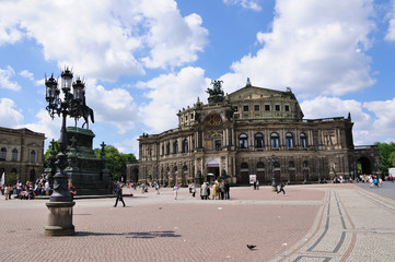 Fototapeta premium Semper Opera - Dresden,Germany