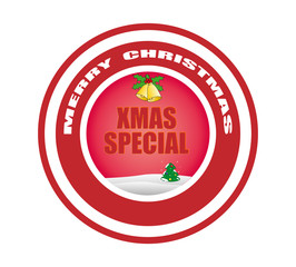 An illustrated symbol that declares a xmas special