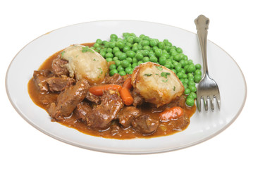 Beef Casserole with Dumplings