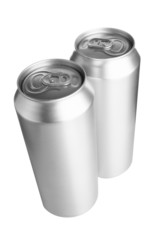 Two beer cans