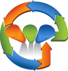 cycling graph arrows
