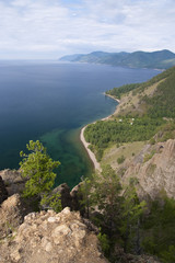 View of Lake Baikal from Skriper Rock