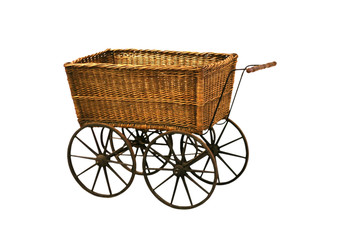 Fototapeta na wymiar Vintage wagon (clipping path included)