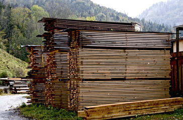 Holzlager