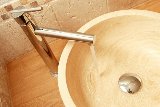 Tuf calcaire washbowl