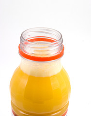 bottle of orange juice