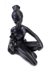 Fototapeta premium statue africaine