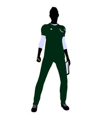 Female Doctor Illustration Silhouette