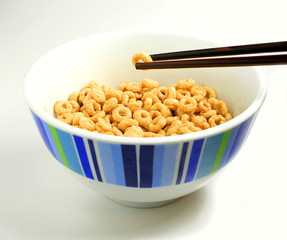 How chinese eat cereal