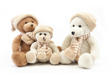 oursons en peluche