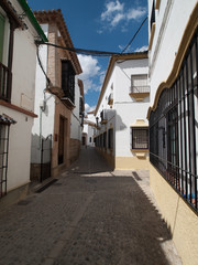 Fototapeta na wymiar Ulica i aleja w Ronda