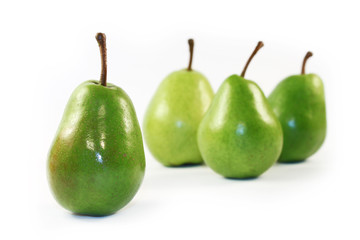 Green pears