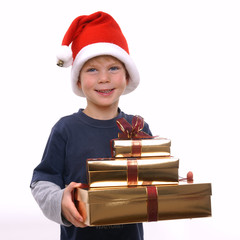 X-mas Boy with Present