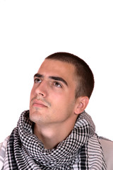 Fototapeta premium happy young casual man portrait