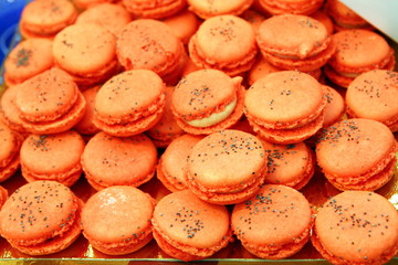 Macarons framboise