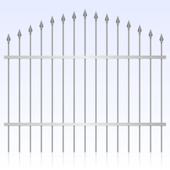 wrought metal gate