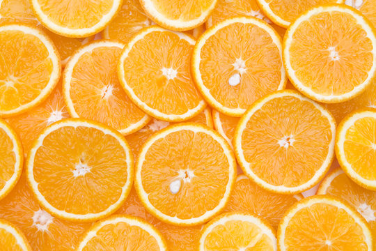 Orangenscheben
