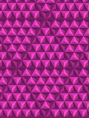 relief pyramid pattern