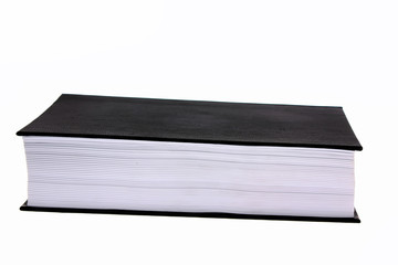 Book isolated on white background