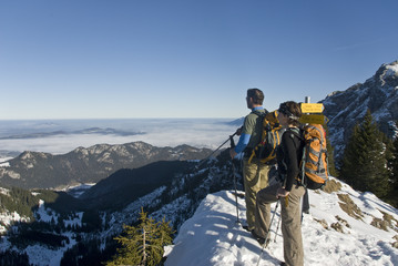 Bergtour im Frühwinter