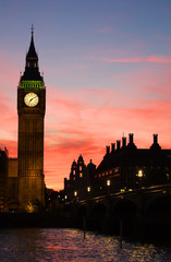 Obraz premium London. Big Ben clock tower.