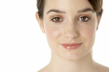 Obraz premium Studio Portrait Of Teenage Girl