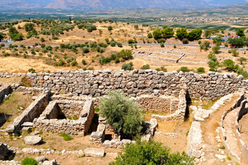 Mycenae - ancient town, Greece