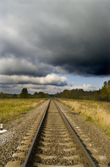 Fototapeta na wymiar Railway.