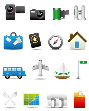 Travel Icon Set -- Premium Series