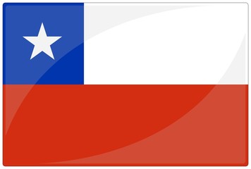 drapeau glassy chili chile flag