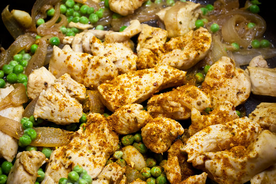 &eacute;minc&eacute; de dinde au curry