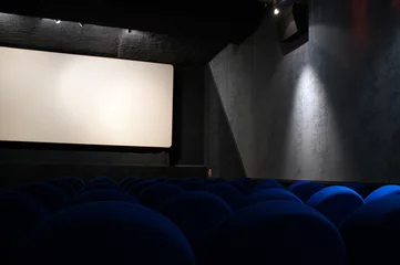 Papier Peint photo autocollant Lumière et ombre Salle de cinéma