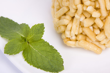 Eastern sweets with honey.