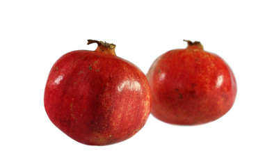 Two pomegranates