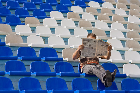 Lone spectator