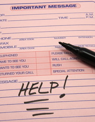 Important Message:  HELP!