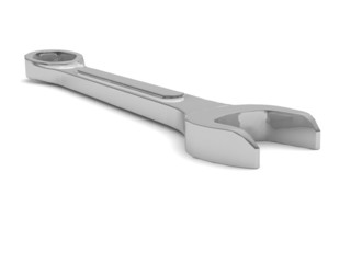 Spanner - 3D illustration