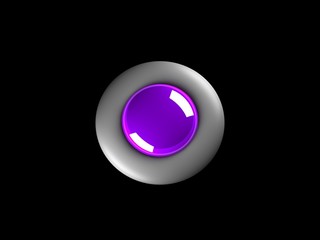 realistic glossy button