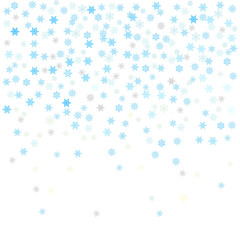 snowflakes, vector illustration