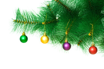 Christmas decoration on the tree