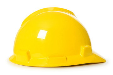 Hard hat isolated on the white background