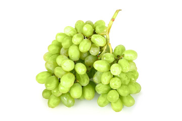 Bunch of green grapes