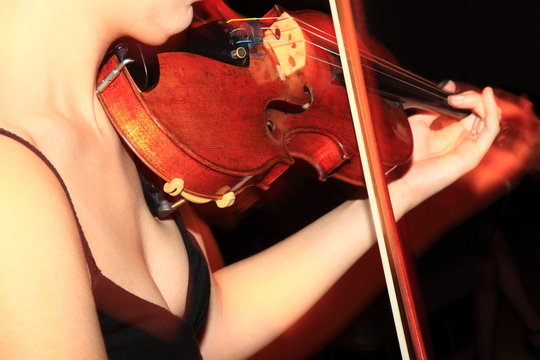 Violine, Geige, Musikerin, Lifemusik