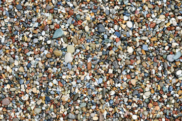 Wet Beach Pebbles