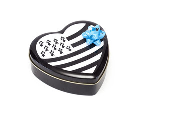 boite en forme de coeur