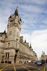 Fototapeta premium Union Street, Aberdeen, Scotland