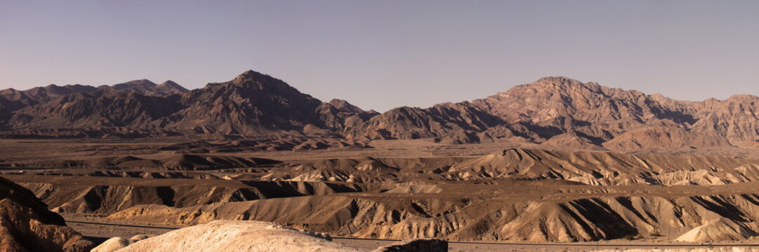 Panoramic View Of Death Valley National Park