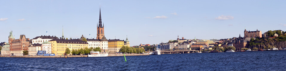 Stockholm Old town and Slussen